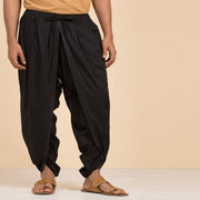 Dhoti- Black Cotton