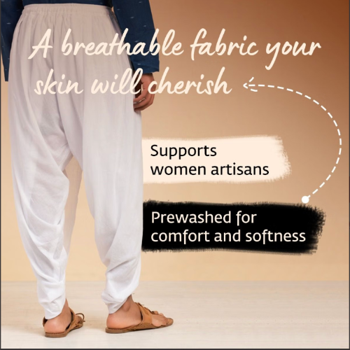 Dhoti- Black Cotton
