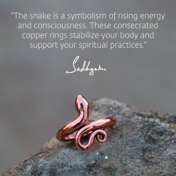 Copper Snake Ring — Isha Life Hong Kong