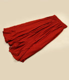 Mulmul Plain Skirt Red